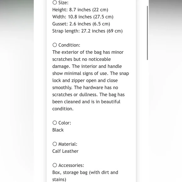 Gucci Black Leather Shoulder Bag - Picture 16 of 16